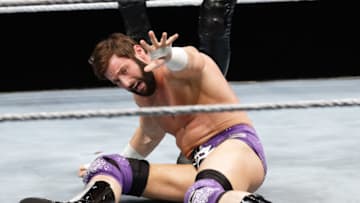 PARIS, FRANCE - MAY 19: Zack Ryder in action during WWE Live AccorHotels Arena Popb Paris Bercy on May 19, 2018 in Paris, France. (Photo by Sylvain Lefevre/Getty Images)