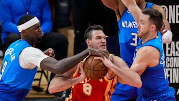 Atlanta Hawks. Mandatory Credit: Dale Zanine-USA TODAY Sports
