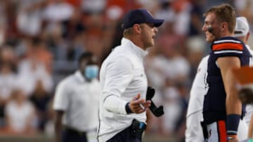 Former Auburn football quarterback Bo Nix admitted he was 'miserable' every week under Bryan Harsin during the 2021 season Mandatory Credit: John Reed-USA TODAY Sports