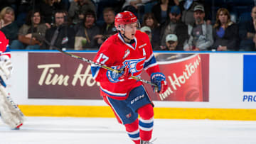 KELOWNA, CANADA - FEBRUARY 17: Kailer Yamamoto. (Photo by by Marissa Baecker/Getty Images)