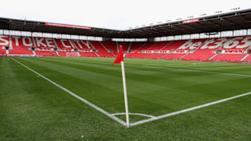 STOKE ON TRENT, ENGLAND - AUGUST 19: A general view of the Bet365 Stadium during the Premier League match between Stoke City and Arsenal at Bet365 Stadium on August 19, 2017 in Stoke on Trent, England. (Photo by David Rogers/Getty Images)