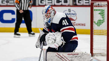Vitek Vanecek, Washington Capitals (Photo by Scott Taetsch/Getty Images)