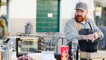 TOP CHEF -- "Lucca" Episode 1712 -- Pictured: Kevin Gillespie -- (Photo by: Ernesto Ruscio/Bravo)