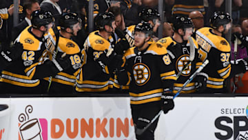BOSTON, MA - OCTOBER 21: David Pastrnak