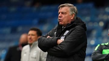 West Bromwich Albion's English head coach Sam Allardyce looks on during the English Premier League football match between Leeds United and West Bromwich Albion at Elland Road in Leeds, northern England on May 23, 2021. - RESTRICTED TO EDITORIAL USE. No use with unauthorized audio, video, data, fixture lists, club/league logos or 'live' services. Online in-match use limited to 120 images. An additional 40 images may be used in extra time. No video emulation. Social media in-match use limited to 120 images. An additional 40 images may be used in extra time. No use in betting publications, games or single club/league/player publications. (Photo by Jon Super / POOL / AFP) / RESTRICTED TO EDITORIAL USE. No use with unauthorized audio, video, data, fixture lists, club/league logos or 'live' services. Online in-match use limited to 120 images. An additional 40 images may be used in extra time. No video emulation. Social media in-match use limited to 120 images. An additional 40 images may be used in extra time. No use in betting publications, games or single club/league/player publications. / RESTRICTED TO EDITORIAL USE. No use with unauthorized audio, video, data, fixture lists, club/league logos or 'live' services. Online in-match use limited to 120 images. An additional 40 images may be used in extra time. No video emulation. Social media in-match use limited to 120 images. An additional 40 images may be used in extra time. No use in betting publications, games or single club/league/player publications. (Photo by JON SUPER/POOL/AFP via Getty Images)