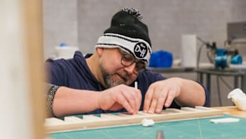 Host Duff Goldman, as seen on Buddy vs Duff, Season 3. Photo courtesy Food Network