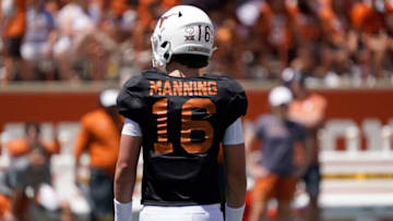 Arch Manning, Texas football Mandatory Credit: Scott Wachter-USA TODAY Sports