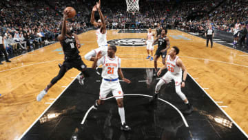 Brooklyn Nets Theo Pinson. Mandatory Copyright Notice: Copyright 2019 NBAE (Photo by Nathaniel S. Butler/NBAE via Getty Images)