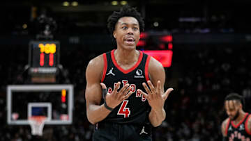 Scottie Barnes, Toronto Raptors. (Mandatory Credit: John E. Sokolowski-USA TODAY Sports)