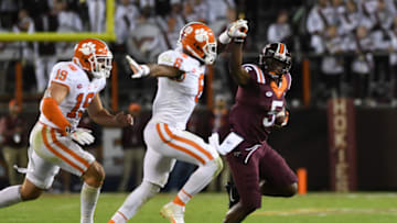 BLACKSBURG, VA - SEPTEMBER 30: Cam Phillips