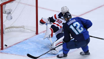 Sep 17, 2016 Toronto, Ontario, Canada; Team Europe forward Marian Gaborik (12) beats Team USA goaltender Jonathan Quick (32) to score in the first period during preliminary round play in the 2016 World Cup of Hockey at Air Canada Centre. Mandatory Credit: Kevin Sousa-USA TODAY Sports