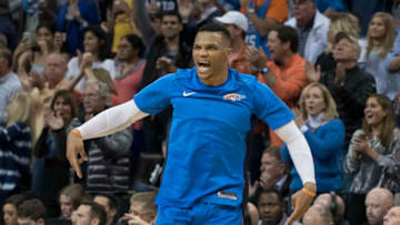 OKLAHOMA CITY, OK - NOVEMBER 22: Russell Westbrook
