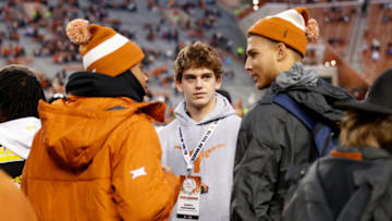 Arch Manning, Duce Robinson, Texas football (Photo by Tim Warner/Getty Images)