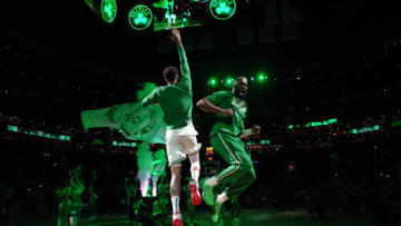 The Boston Celtics defeated the Brooklyn Nets in Game 2 of the Eastern Conference quarterfinals. (Photo by Omar Rawlings/Getty Images)