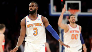 New York Knicks. Tim Hardaway (Photo by Abbie Parr/Getty Images)