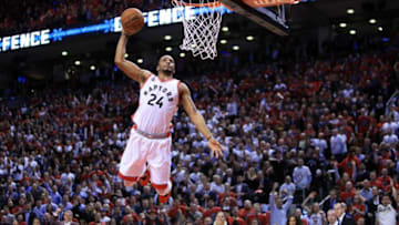 TORONTO, ON - APRIL 26: Norman Powell