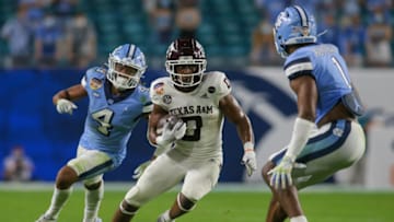 Ainias Smith, Texas A&M Football Mandatory Credit: Sam Navarro-USA TODAY Sports