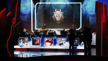 GWANGJU, SOUTH KOREA - OCTOBER 27: Team G2 Esports of Europe plays against team Invictus Gaming of China during the semifinal match of 2018 The League of Legends World Championship at Gwangju Women's University Universiade Gymnasium on October 27, 2018 in Gwangju, South Korea. (Photo by Woohae Cho/Getty Images)