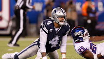 Dak Prescott #4 of the Dallas Cowboys (Photo by Jim McIsaac/Getty Images)