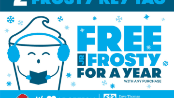 Wendy's Frosty promo is back, photo provided by Wendy's