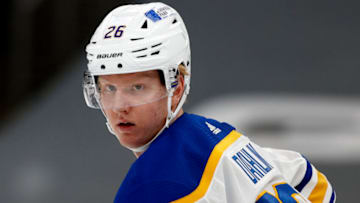 BOSTON, MASSACHUSETTS - MAY 01: Rasmus Dahlin #26 of the Buffalo Sabres looks on during the second period against the Boston Bruins at TD Garden on May 01, 2021 in Boston, Massachusetts. (Photo by Maddie Meyer/Getty Images)