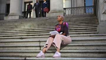 THE IRRATIONAL -- "Point & Shoot" Episode 106 -- Pictured: Travina Springer as Kylie -- (Photo by: Sergei Bachlakov/NBC)