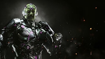 Still from Injustice 2 - introducing Brainiac trailer; image courtesy of Injustice.