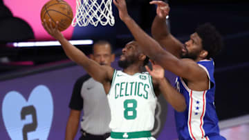 Boston Celtics Charlotte Hornets. (Photo by Kim Klement-Pool/Getty Images)