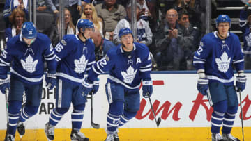 TORONTO, ON - OCTOBER 7: Tyler Bozak