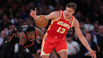 Atlanta Hawks. Mandatory Credit: Vincent Carchietta-USA TODAY Sports