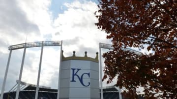 Oct 23, 2015; Kansas City, MO, USA; A general of fall foliage outside of Kauffman Stadium before game six of the ALCS between the Toronto Blue Jays and Kansas City Royals. Mandatory Credit: Peter G. Aiken-USA TODAY Sports