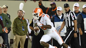 BLACKSBURG, VA - SEPTEMBER 30: Deon Cain