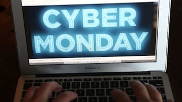 SAN ANSELMO, CA - NOVEMBER 27: In this photo illustration, a Cyber Monday ad is displayed on a laptop computer on November 27, 2017 in San Anselmo, California. Cyber Monday will likely be the biggest shopping day in U.S. e-commerce history with an expected $6.6 billion in sales. (Photo Illustration by Justin Sullivan/Getty Images)