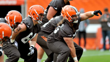 CLEVELAND, OH - MAY 14, 2016: Center Mike Matthews