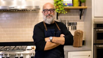 Andrew Zimmern for Aldi, photo provided by Aldi