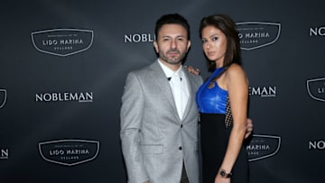 NEWPORT BEACH, CA - OCTOBER 12: Diko Sulahian and Peggy Sulahian attend the Nobleman Magazine event with Eurocar at Lido Marina Village on October 12, 2017 in Newport Beach, California. (Photo by Phillip Faraone/Getty Images for Eurocar)