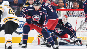 COLUMBUS, OH - OCTOBER 30: Goaltender Sergei Bobrovsky
