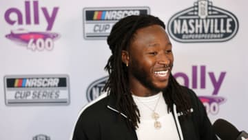 Alvin Kamara, NASCAR, NFL (Photo by Donald Page/Getty Images)