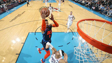 OKC Thunder, Russell Westbrook (Photo by Zach Beeker/NBAE via Getty Images)