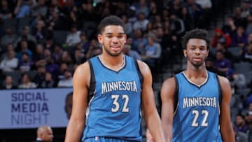 SACRAMENTO, CA - FEBRUARY 27: Karl-Anthony Towns