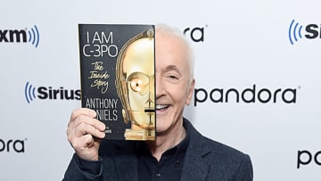 NEW YORK, NEW YORK - MARCH 11: (EXCLUSIVE COVERAGE) Anthony Daniels visits SiriusXM at SiriusXM Studios on March 11, 2020 in New York City. (Photo by Jamie McCarthy/Getty Images)