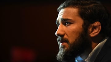 UTICA, NY - MAY 29: Jimmie Rivera interacts with media during a UFC press conference at the Adirondack Bank Center on May 29, 2018 in Utica, New York. (Photo by Josh Hedges/Zuffa LLC/Zuffa LLC via Getty Images)