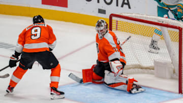 Flyers (Mandatory Credit: Neville E. Guard-USA TODAY Sports)