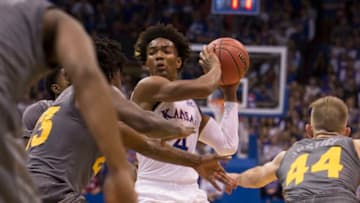 LAWRENCE, KS - DECEMBER 10: Devonte' Graham