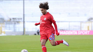 Bayern Munich striker Joshua Zirkzee wanted by Augsburg. (Photo by Alexander Hassenstein/Getty Images for DFB)