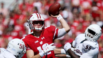 MADISON, WI - SEPTEMBER 09: Alex Hornibrook