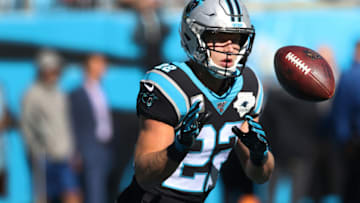 Christian McCaffrey, Carolina Panthers. (Photo by John Byrum/Icon Sportswire via Getty Images)