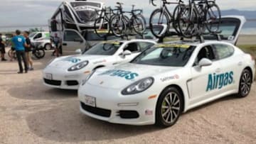 Watch This Cyclist Crash Into A Porsche Panamera That Might've Saved His Life