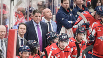 Peter Laviolette, Washington Capitals Mandatory Credit: Tommy Gilligan-USA TODAY Sports