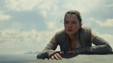 Star Wars: The Last Jedi..Rey (Daisy Ridley)..Photo: Lucasfilm Ltd. ..© 2017 Lucasfilm Ltd. All Rights Reserved.